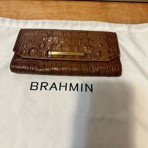 Brahmin Pecan Melbourne Wallet